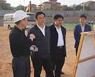 惠阳区政府刘光滨区长率队视察惠阳水司重点目情况