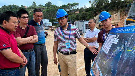 珠江委水政水资源处副处长张强率队到稔q_岛供水工E调? /></a><br/><div>6?日，珠江委水政水资源处副处长张强率队到稔q_岛供水工E调研，<span style=