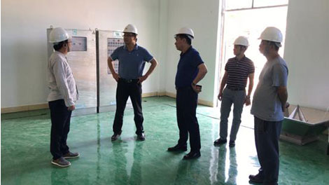 集团领导视察惠阳供水两大重点目