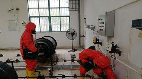 惠东泓源供水公司开展氯气泄漏应急演l? /></a><br/><div><span style=