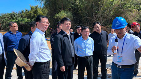 刘吉市长率队调研E^半岛供水工程情况