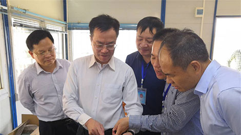 吕小敏董事长率队调研河砂工作