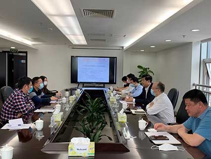 集团资񔽎理部ʎ珠v水控集团物流中心交流学习