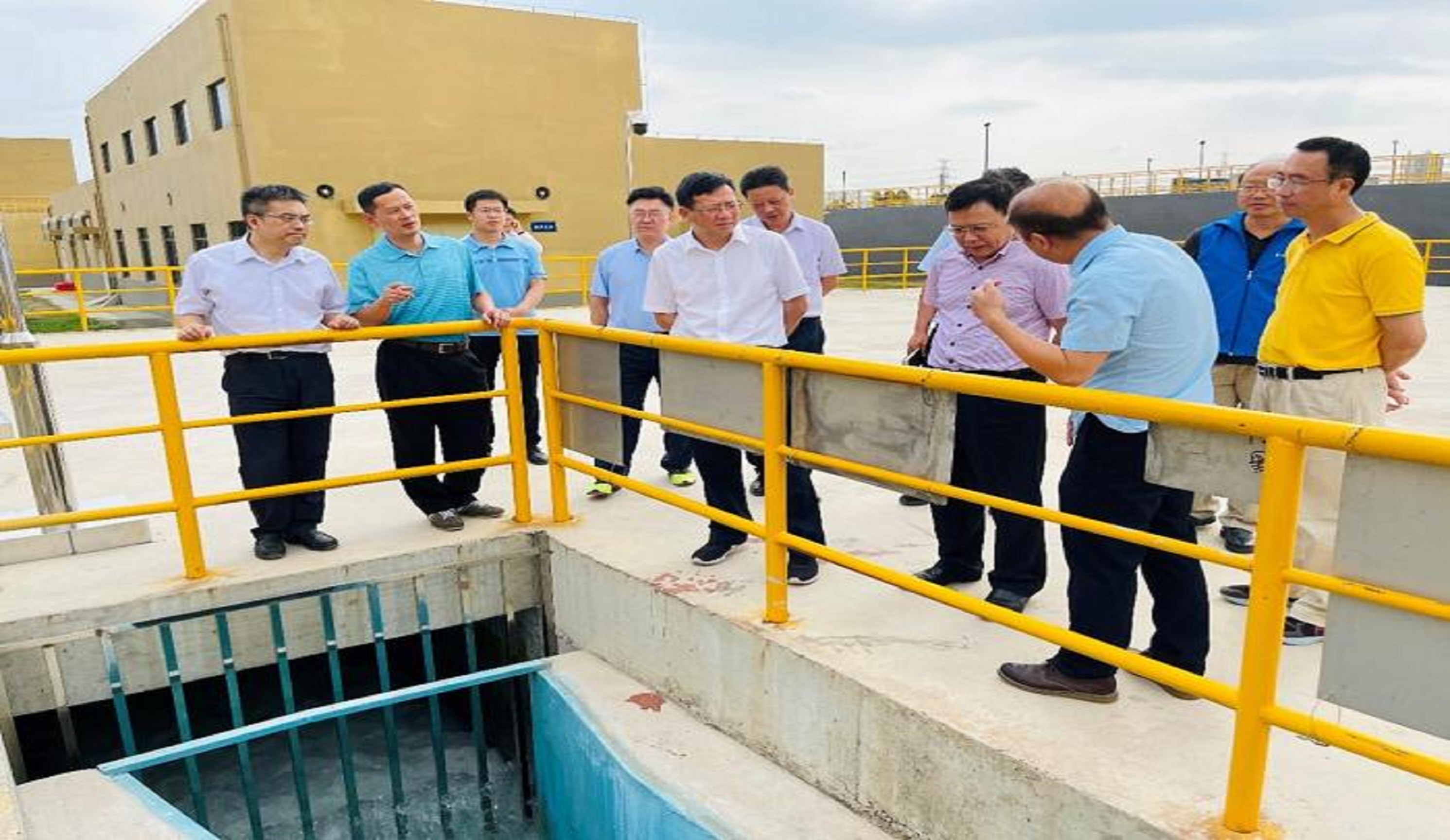 省住建厅党组书记赵坤率队调研金山污水处理厂二? /></a><br/><div style=