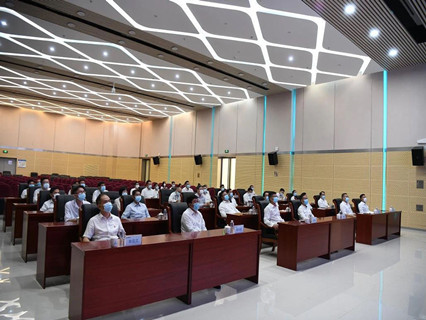 市水务集团集中收看庆中国共产党成立100周年大会直播盛况