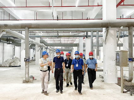 市水务集团董事长张国伟率队检查陈江街道办二号污水处理厂及网PPP目工程q度、安全文明施工情? /></a><br/><div style=